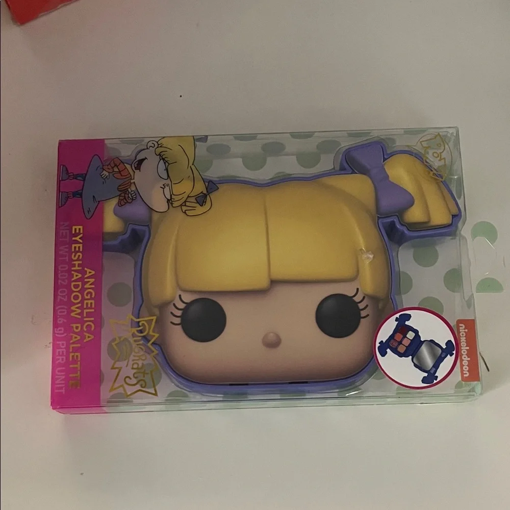 Nickelodeon Funko POP - Angelica Eyeshadow Palette - Purple and Yellow